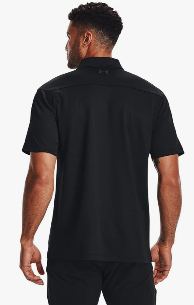 Under Armour Men's Tactical Performance Polo 2.0 BLACK NWT